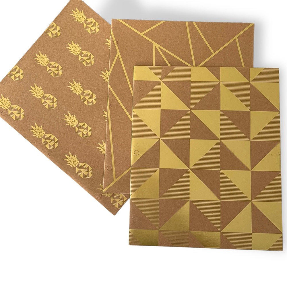Studio C 2 Pocket Portfolio File Folders 3